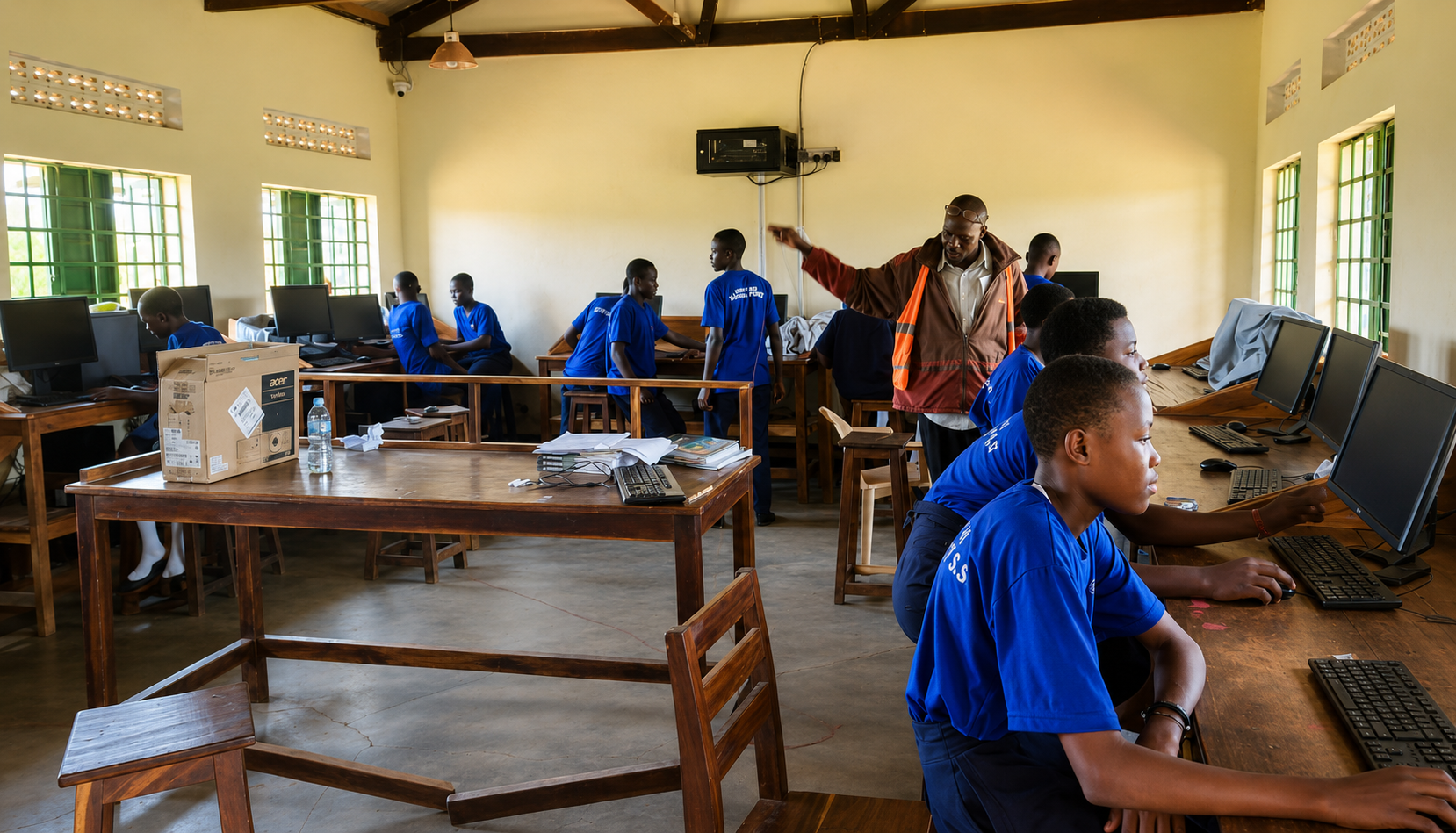 ICT Laboratory Empowering Digital Learning at Masindi Port Secondary School
